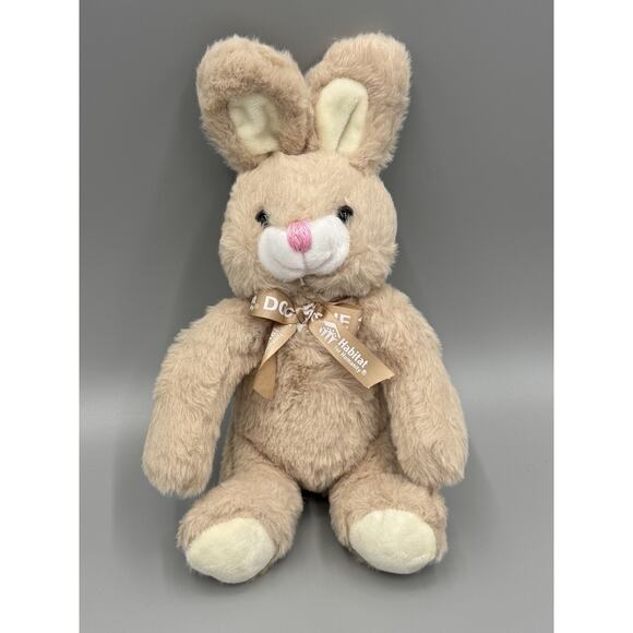 Habitat For Humanity Bunny Rabbit Doorie Plush 9” Stuffed Animal - Picture 1 of 8